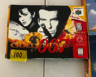 007 Game, in box, paperwork, mint $100
