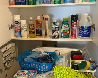 Cleaning supplies