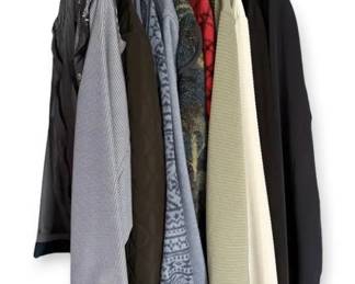 10 Womens Coats  Jackets Including Nautica, Calvin Klein  More size L  XLP