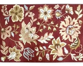 Floral Area Rug