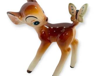 Vintage Bambi Porcelain Figurine