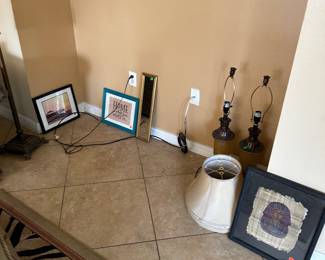 Decor, lamps etc