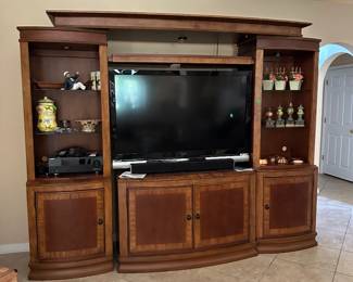 Entertainment center, stereo, tv