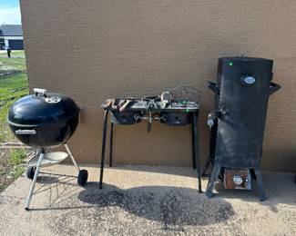 Smoker, grill