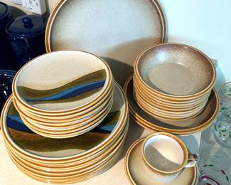 Mikasa "Blue River" Dinnerware~