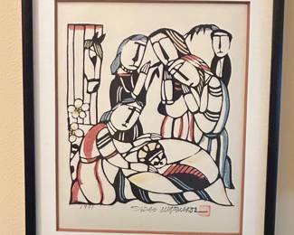 Sadao Watanabe Stencil Print ~