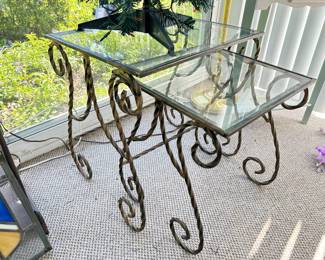 Set of 3 nesting tables (one not pictured)