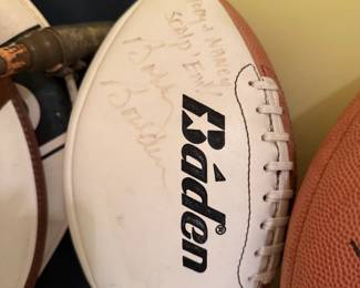 Florida state bobby bowden signed football