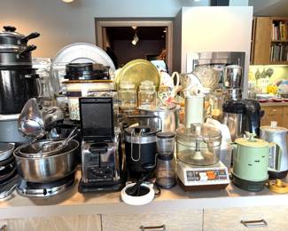cook ware and small appliances