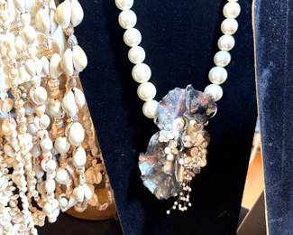 signed costume necklace