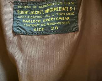 label in jacket