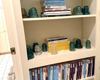 telephone books and glass insulators