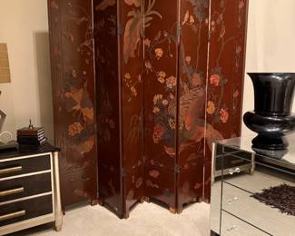 6 fold folding screen