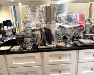 ice buckets stemware