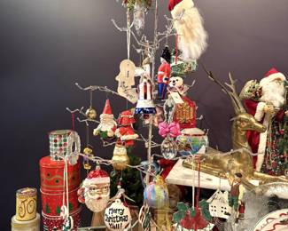 Gail Pittman and glass ornament's 