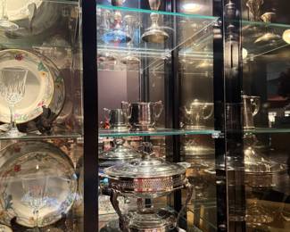 silver plate serving pieces