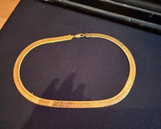 14k 20" herringbone chain