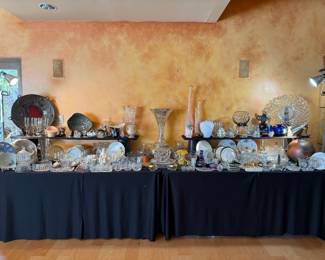 glassware and pottery