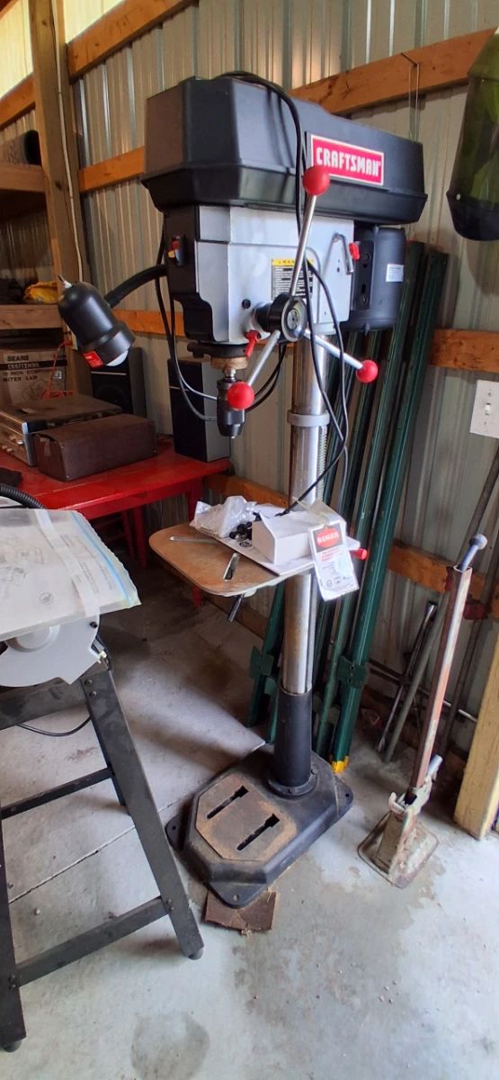 Craftsman Bench Drill Press with Laser (Model 21914)