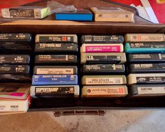8-track tapes from the 60s and 70s and '80s