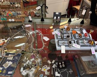 Sterling silver rings and Necklaces