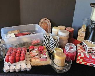 Mystery Lot of Candles  More