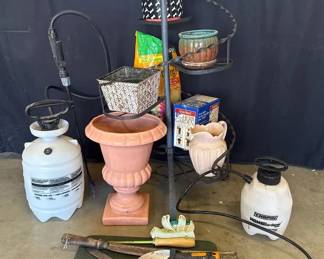 Flower Pot and Gardening Lot