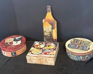 Stoneware Dessert Plates  Cutting Board