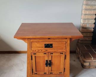 Wood Side Table