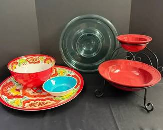 Party Serving Bowls  Trays