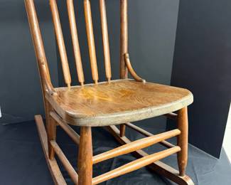 Antique Childs Rocking Chair