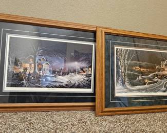 Two Large Terry Redlin Prints