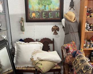 Antique dining chairs