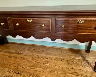 Henkel Harris mahogany buffet.