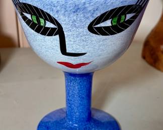 Urica Vallien for Kosta Boda "Open Minds" compote.