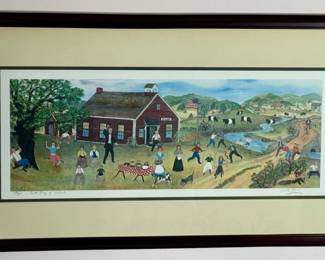 Signed Will Moses print.