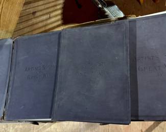 4 Volume "Thirty Years After/An Artist's Story of the Great War" by Edwin Forbes