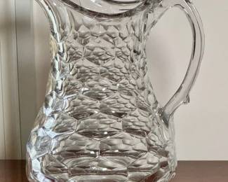 Gillinder and Sons EAPG water pitcher.