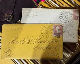 Lot of Civil War letters and photos.