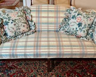 Chippendale style sofa.