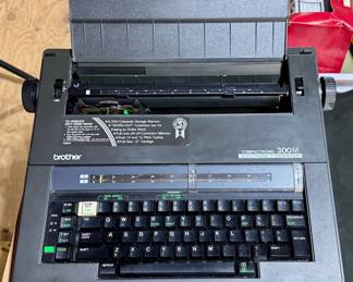 Vintage Brothers 300M electric typewriter.