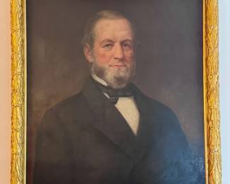 Signed James Sullivan Lincoln - 19th C. portrait of a gentleman.