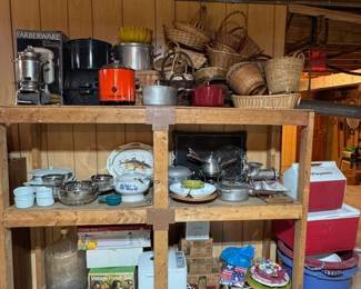 Tableware and small kitchen appliance buyout.