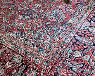 Sarouk rug.