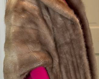 Vintage mink cape.