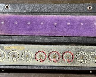 Vintage addometer adding machine.