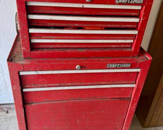 Craftsman 2 piece tool box.