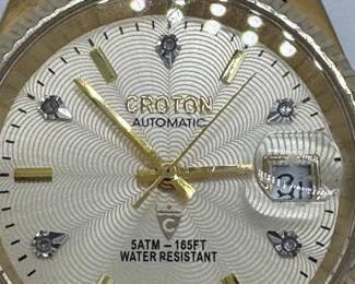 Croton automatic date/time men's watch.