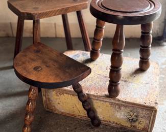 french milking stools