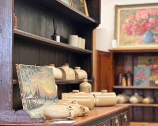 antique georgian sideboard